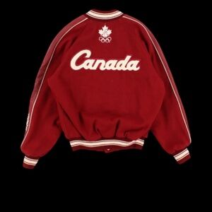 Roots Canada 2002 Salt Lake City Team Canada Olympic Wool Jacket Men’s M EUC